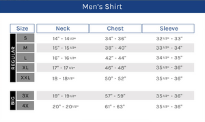 Men's Long Sleeve Flame Resistant Shirts