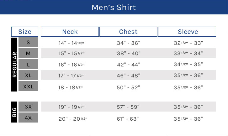 Men's Long Sleeve Work Shirts